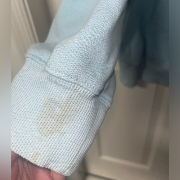 North Face Sweater Womens Adult Large BlueOutdoor Hoodie Sweatshirt - Picture 3 of 4